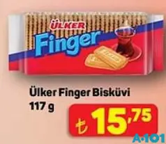 ÜLKER FİNGER BİSKÜVİ 117 G fiyat ve kampanya bilgisi